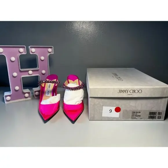 Jimmy Choo Bing PVC mules EU 36.5 - Picture 4 of 4